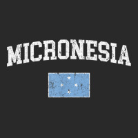 Retro Micronesia Flag Vintage Micronesian Flag Micronesian T Shirt Printed Hat | Artistshot