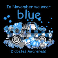 Diabetes In November We Wear Blue Diabetes Awareness 496 Awareness Cropped Hoodie | Artistshot