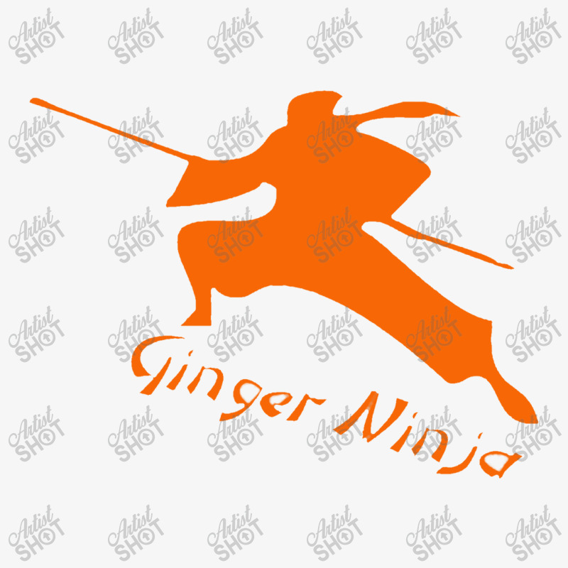 Ginger Ninja Proud Red Head Ladies Fitted T-Shirt by zivanara | Artistshot