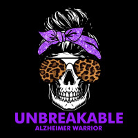 Alzheimers Unbreakable Alzheimer Warrior Skull Halloweenfor Woman 22 A Pocket T-shirt | Artistshot