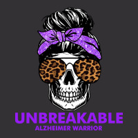 Alzheimers Unbreakable Alzheimer Warrior Skull Halloweenfor Woman 22 A Vintage Short | Artistshot