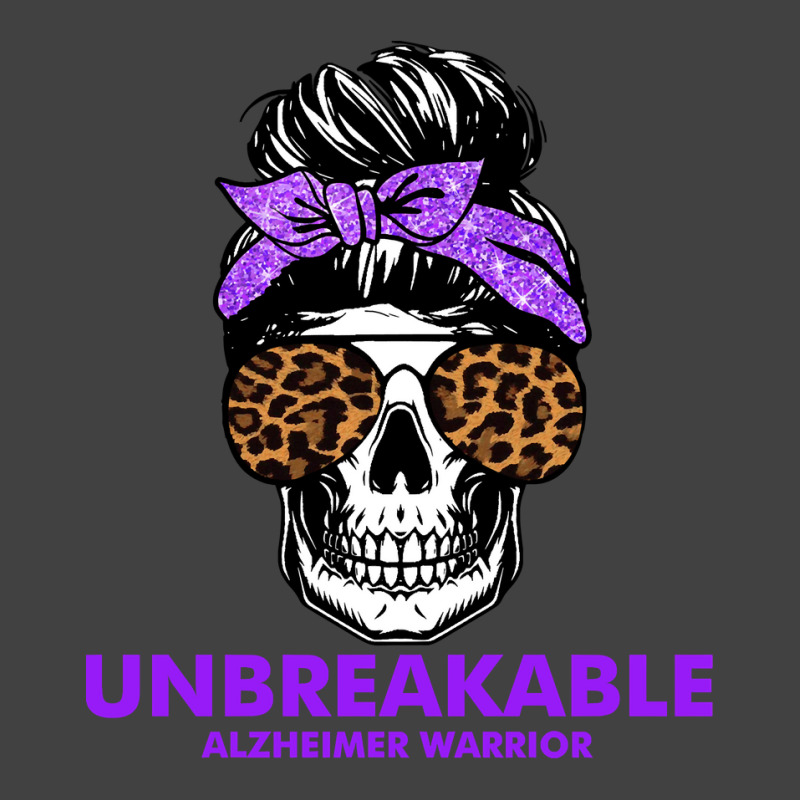 Alzheimers Unbreakable Alzheimer Warrior Skull Halloweenfor Woman 22 A Vintage T-shirt | Artistshot