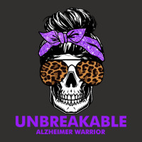 Alzheimers Unbreakable Alzheimer Warrior Skull Halloweenfor Woman 22 A Champion Hoodie | Artistshot