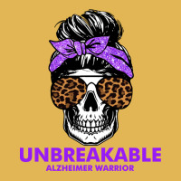 Alzheimers Unbreakable Alzheimer Warrior Skull Halloweenfor Woman 22 A Vintage Hoodie And Short Set | Artistshot