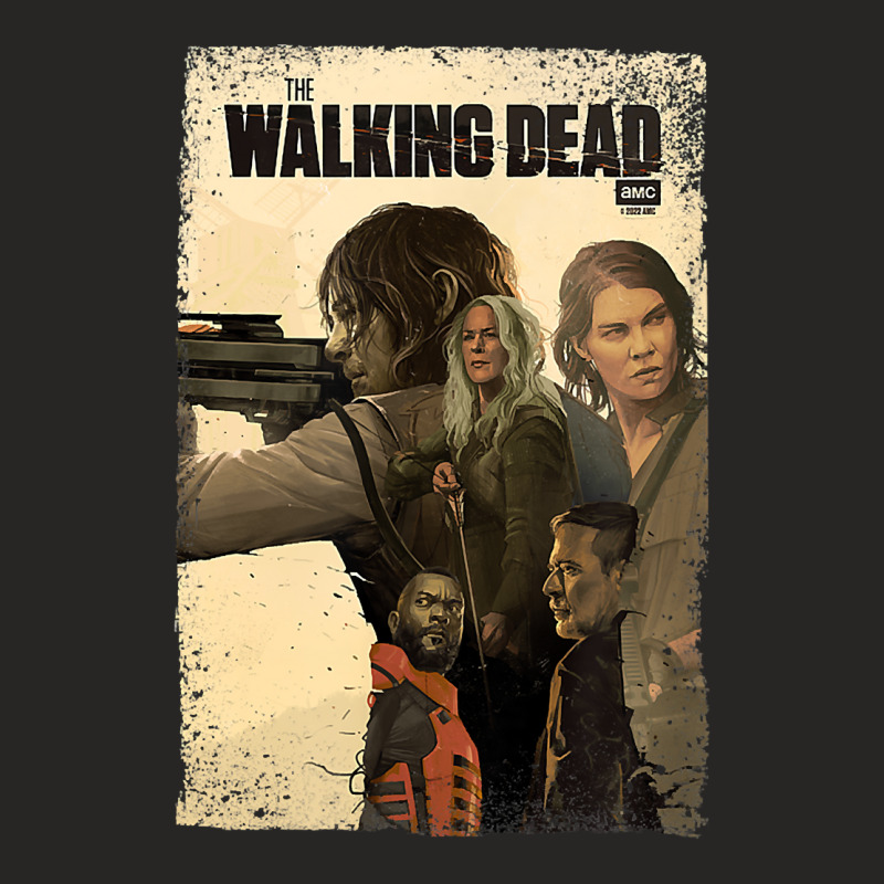 The Walking Dead Season 11b Key Art T Shirt Ladies Fitted T-Shirt by johnjosephmenk | Artistshot