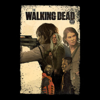 The Walking Dead Season 11b Key Art T Shirt Cropped Hoodie | Artistshot