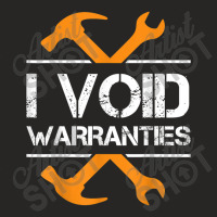 Mechanic I Void Warranties Car Mechanic 675 Ladies Fitted T-shirt | Artistshot