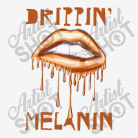 Drippin' Melanin Portrait Canvas Print | Artistshot