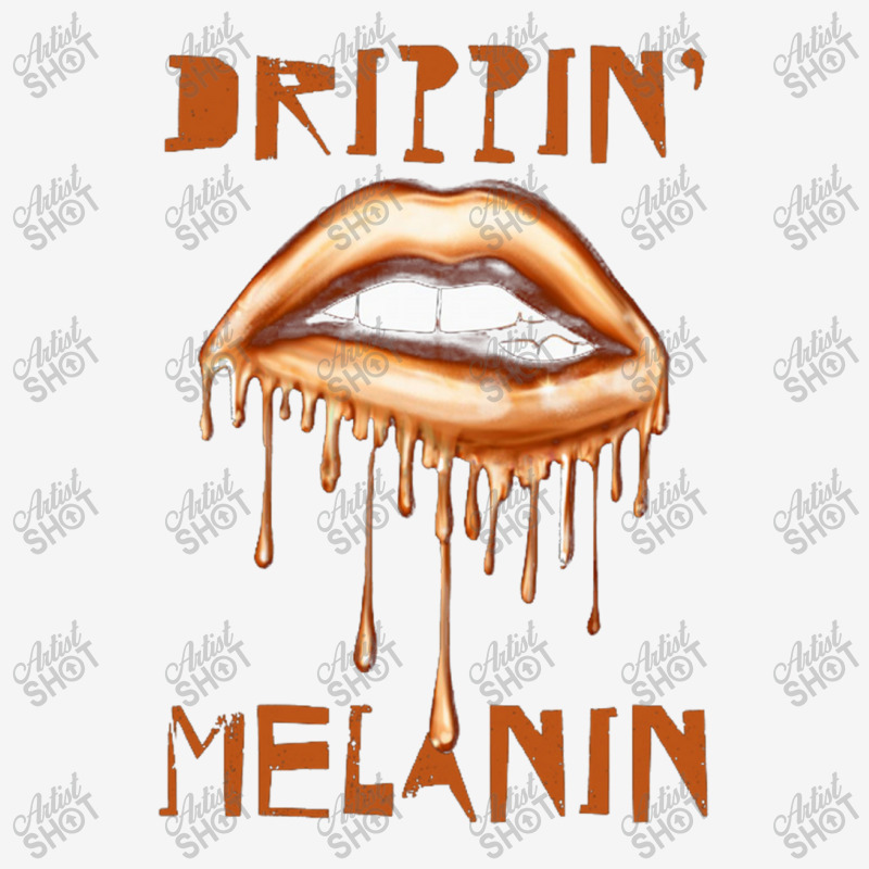 Drippin' Melanin Oval Patch | Artistshot