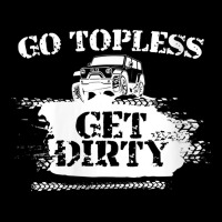 Womens Go Topless Get Dirty Funny Mud Suv Off Road Gift V Neck T Shirt Men's Long Sleeve Pajama Set | Artistshot