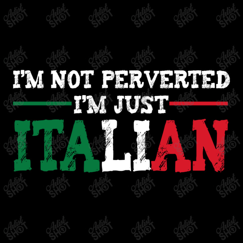 I'm Not Perverted I'm Just Italian Men's 3/4 Sleeve Pajama Set by thebestisback | Artistshot