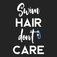 Swim Hair Don't Care T Shirt Cool Gift For Men Women Ad Kids 3/4 Sleeve Shirt | Artistshot