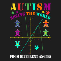 Autism Awareness - Autism Seeing World From Different Angles Classic T-shirt | Artistshot