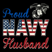 Funny Proud Navy Husband Gift V-neck Tee | Artistshot