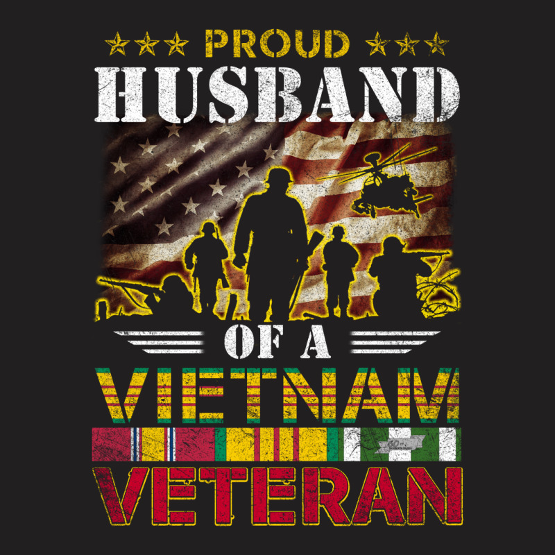 Vietnam Veteran Shirts Proud Husband-in-law Tees Men Boys Gifts T-shirt | Artistshot