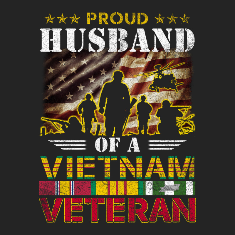 Vietnam Veteran Shirts Proud Husband-in-law Tees Men Boys Gifts 3/4 Sleeve Shirt | Artistshot