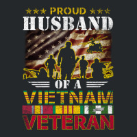 Vietnam Veteran Shirts Proud Husband-in-law Tees Men Boys Gifts Crewneck Sweatshirt | Artistshot