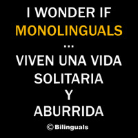 I Wonder If Monolinguals   Funny Spanish Bilinguals Tee V1 Youth Jogger | Artistshot