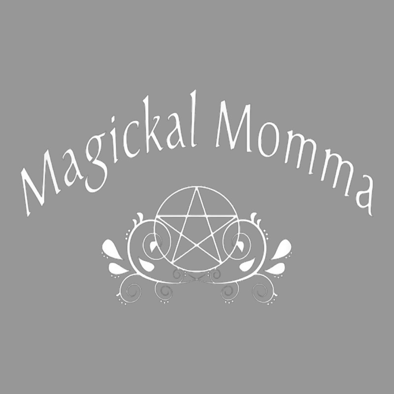 Magickal Momma Cheeky Witch Pagan Wiccan Pentacle Women's V-Neck T-Shirt by nbobatiga | Artistshot