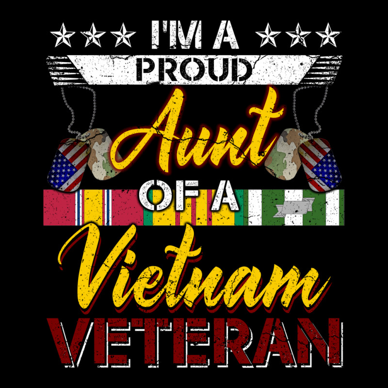 Vietnam Veteran Shirts Proud Aunt Tees Men Boys Gifts Long Sleeve Shirts | Artistshot