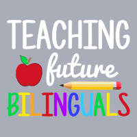 Teaching Future Bilinguals, Bilingual Spanish Teacher T Shirt Tank Dress | Artistshot