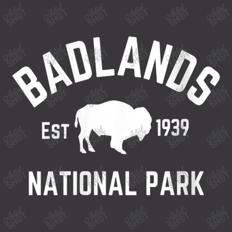 Womens Badlands National Park Buffalo South Dakota Nature Outdoors Ladies Curvy T-Shirt by BealArt | Artistshot