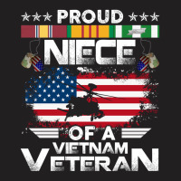 Vietnam Veteran Shirts Proud Niece Tees Men Boys Gifts T-shirt | Artistshot