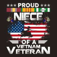 Vietnam Veteran Shirts Proud Niece Tees Men Boys Gifts Tank Top | Artistshot