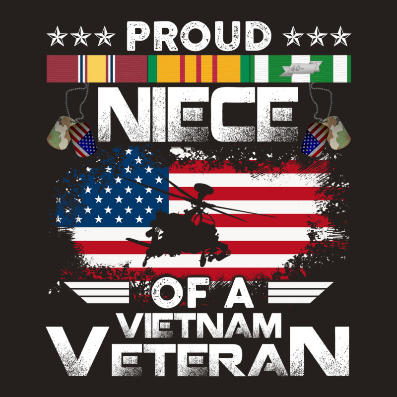 Vietnam Veteran Shirts Proud Niece Tees Men Boys Gifts Tank Top | Artistshot