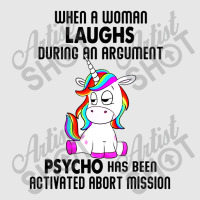 Funny Unicorn When A Woman Laughs During An Argument Hoodie & Jogger Set | Artistshot