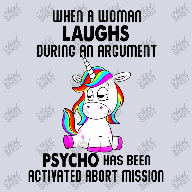 Funny Unicorn When A Woman Laughs During An Argument Fleece Short by ShopYes | Artistshot