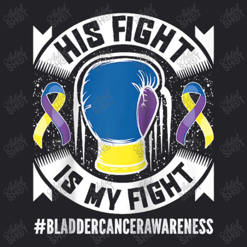 Bladder Cancer Awareness His Fight Is My Fight Raglan Baseball Tee Youth Tee by SBuyArt | Artistshot