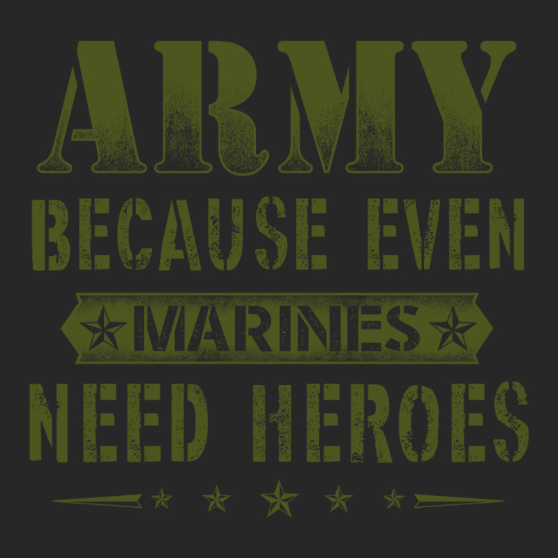 Army Because Even Marines Need Heroes Men's T-shirt Pajama Set by MichaelAlavarado | Artistshot