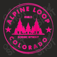 Alpine Loop Colorado Off Road 4x4   Retro Mile High Forest Raglan Base Ladies Fitted T-shirt | Artistshot