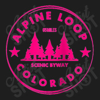 Alpine Loop Colorado Off Road 4x4   Retro Mile High Forest Raglan Base Classic T-shirt | Artistshot