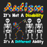 Autism Is Not A Disability It's A Different Ability 3/4 Sleeve Shirt | Artistshot