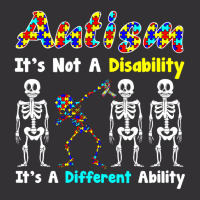 Autism Is Not A Disability It's A Different Ability Vintage Short | Artistshot