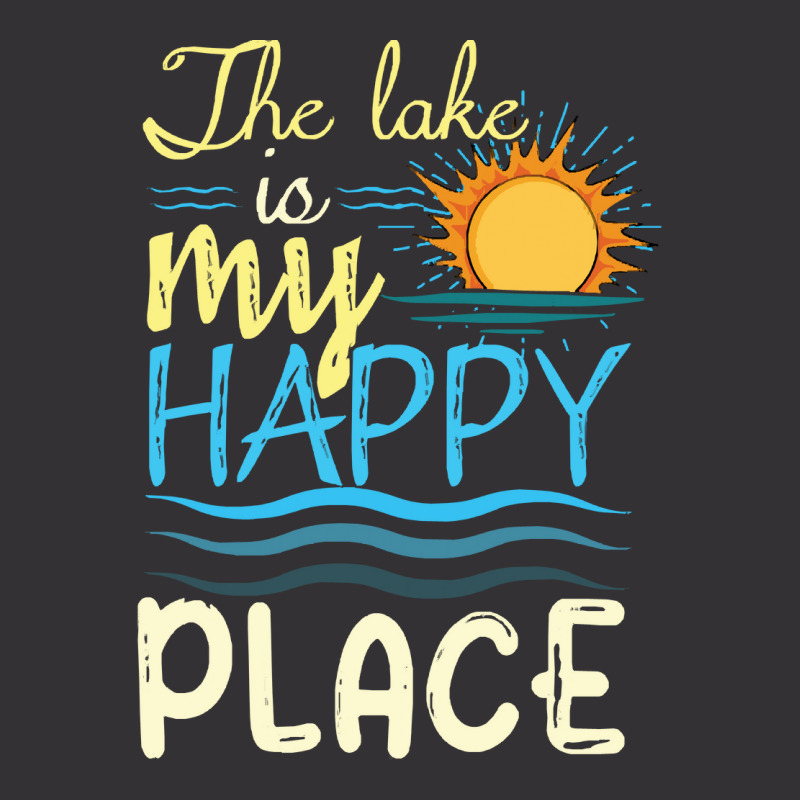 Ocean T  Shirt Lake My Happy Boat Kayak Pontoon Boating Summer T  Shir Vintage Short | Artistshot