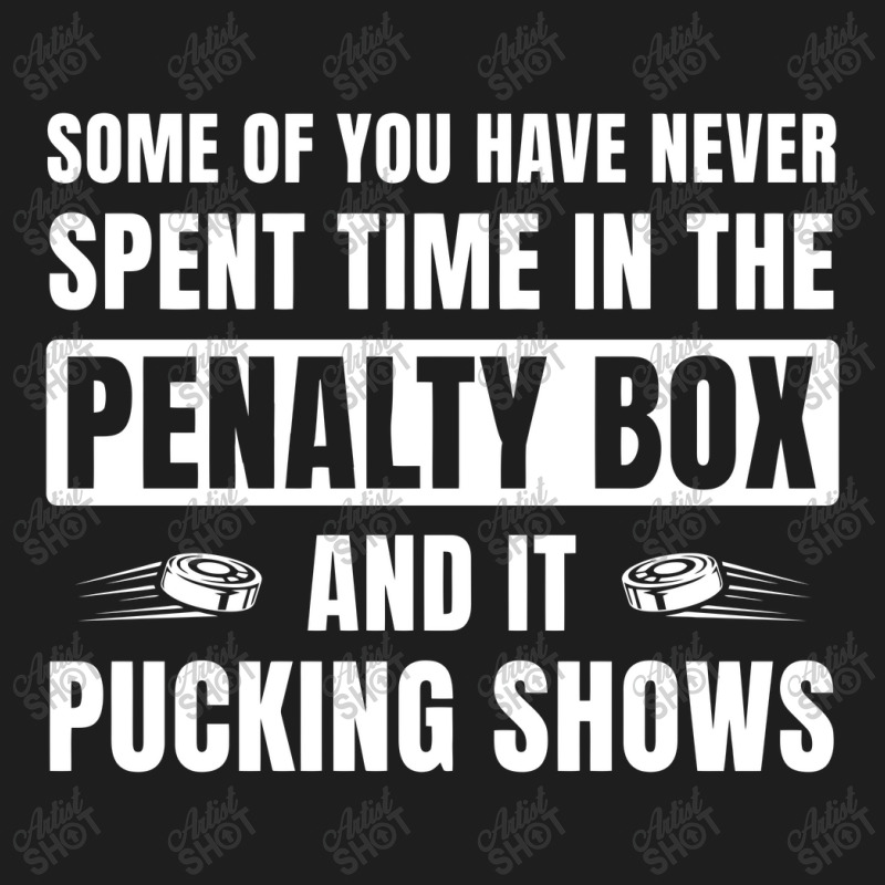 Funny Ice Hockey Spend Time In The Penalty Box Classic T-shirt by treeyaesu | Artistshot