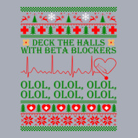 Deck The Halls Beta Blockers Nurse Christmas Ugly Sweater Tank Dress | Artistshot