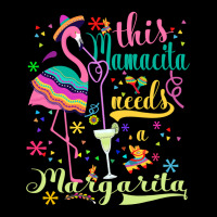 This Mamacita Needs A Margarita Cinco De Mayo Pink Flamingo T Shirt Lightweight Hoodie | Artistshot