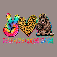 Peace Love Cocker Spaniel Tie Dye Dog Lover T Shirt Vintage T-shirt | Artistshot