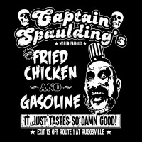 Captain Spaulding's Fried Chicken And Gasoline V-neck Tee | Artistshot