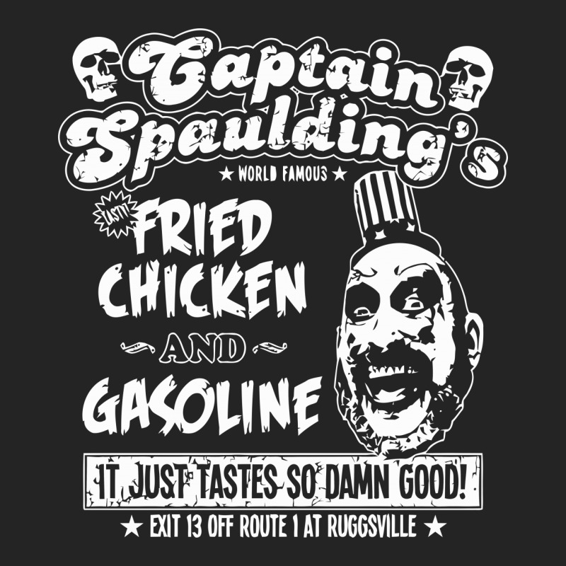 Captain Spaulding's Fried Chicken And Gasoline 3/4 Sleeve Shirt | Artistshot