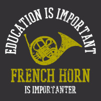 Vintage French Horn Player Instrument Music Teacher T Shirt Vintage Hoodie | Artistshot