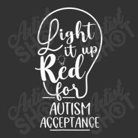 Autism Awareness Autism Acceptance Light It Up Red Baby Bodysuit | Artistshot