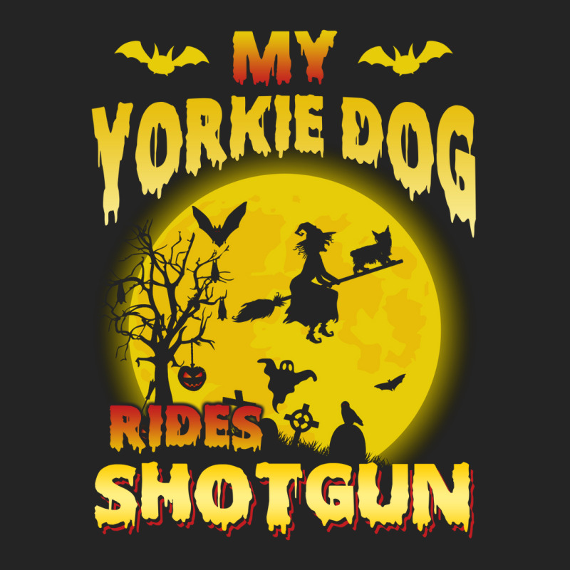 My Yorkie Yorkshire Terrier Dog Rides Shotgun 3/4 Sleeve Shirt by MichaelAlavarado | Artistshot