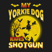 My Yorkie Yorkshire Terrier Dog Rides Shotgun Hoodie & Jogger Set | Artistshot