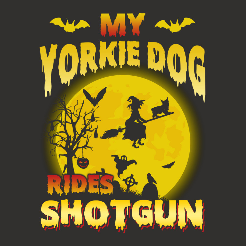 My Yorkie Yorkshire Terrier Dog Rides Shotgun Champion Hoodie by MichaelAlavarado | Artistshot