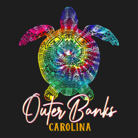 Outer Banks Tie Dye Sea Turtle Carolina Family Vacation Tank Top Classic T-shirt | Artistshot